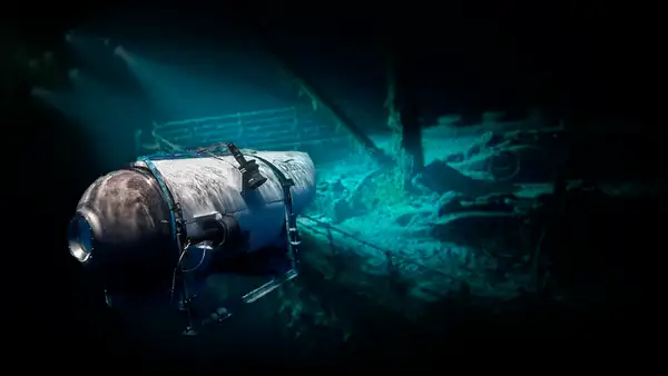 Encuentran escombros en el área de búsqueda del Titán, submarino turístico del Titanic