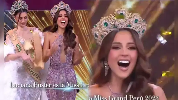 Luciana Fuster es coronada como la flamante ganadora del Miss Grand Perú 2023