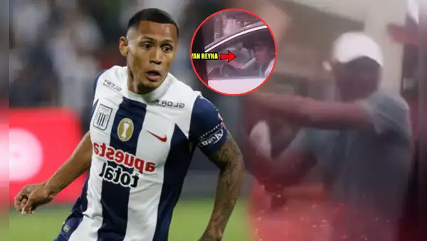Reporteros de "Amor y fuego" son agredidos por  futbolista Bryan Reyna y su padre en la vía pública