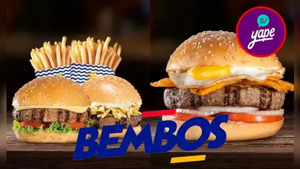 ¡Yape te da hasta 40% de descuento en hamburguesas Bembos!: ¿cómo validar la promoción y hasta cuándo es?