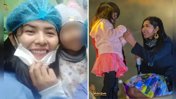 ¡Heroína! Yarita Lizeth visitó hospital de neoplásicas y llevó alegría a los niños con cáncer