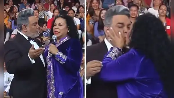 Andrés Hurtado es sorprendido EN VIVO con BESO en la boca de Eva Ayllón