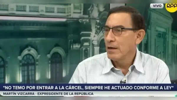 "No le temo a la cárcel": Martín Vizcarra se pronuncia por denuncia constitucional del Congreso