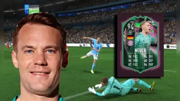 FIFA 23 Ultimate Team convierte al arquero Manuel Neuer en un delantero superior a Messi
