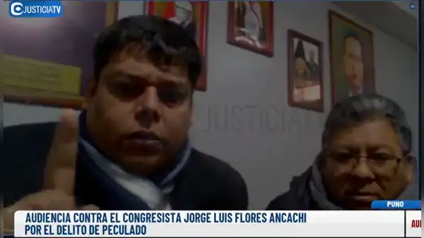 Jorge Flores Ancachi viajará a China: disponen su liberación y le retiran condición de reo contumaz