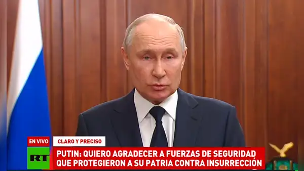 Conflicto en Rusia: Putin ofrece al grupo Wagner unirse al ejército o irse a Bielorrusia