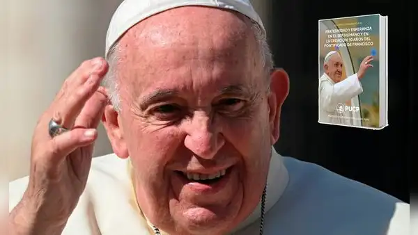 PUCP lanza libro gratuito sobre el décimo aniversario del papa Francisco: así puedes conseguirlo