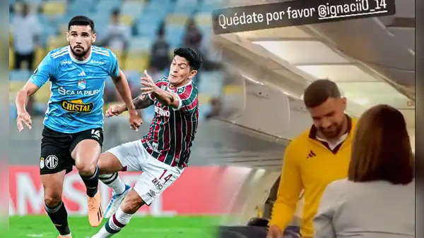 Hinchas de Cristal le ruegan a Ignácio en el avión que no se vaya: "Te doy la mitad de mi sueldo"