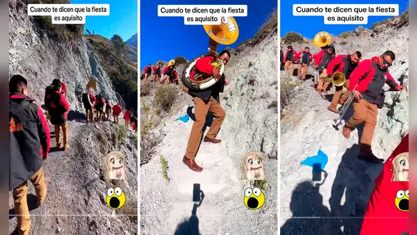 Huancayo: músicos creyeron que fiesta era "aquisito nomás" y VIDEO se hace VIRAL