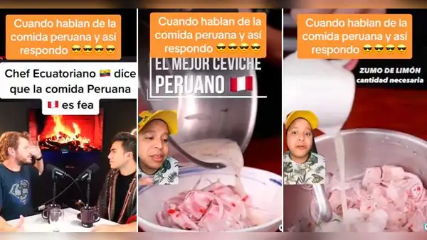 Venezolano defiende comida peruana tras ‘ataques’ de chef ecuatoriano: “Primero indaga”