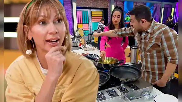 Belén Estévez preocupada por las críticas de Giacomo Bocchio en "El gran chef": "No le caigo bien"