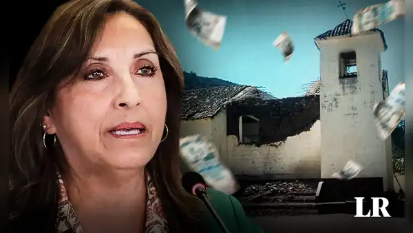 Acusan a Boluarte por quedarse con más de S/17.000 recaudados para reparar iglesia de Chalhuanca