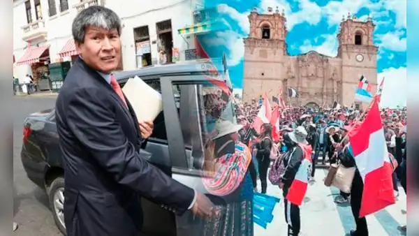 Gobernador de Ayacucho en contra de la tercera Toma de Lima en rechazo a Dina Boluarte