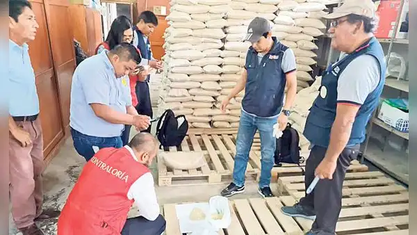 Tumbes: arroz donado para afectados por las lluvias se malogra