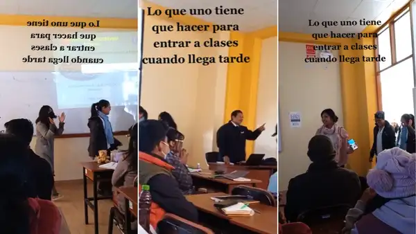 Profesor de Juliaca castiga a universitarios con baile por llegar tarde: “La cuarta me representa”