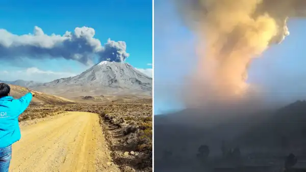 ¿Cuándo fue la última erupción del volcán Ubinas, la más grande en Perú en el siglo XXI?