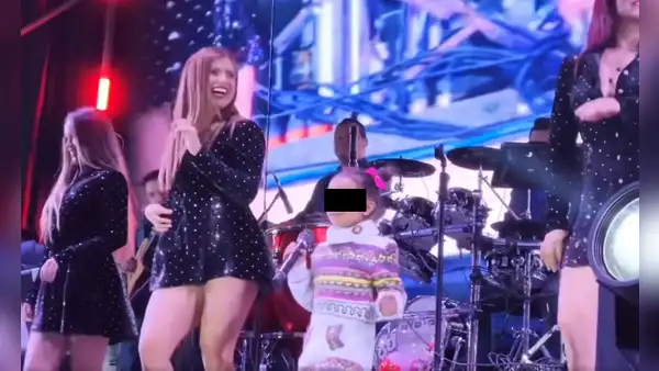 “Se robó el show”: niña de 6 años cantó en concierto de Corazón Serrano en Cajamarca