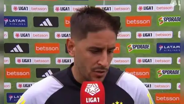 Alejandro Hohberg se pronunció tras polémica expulsión a Yotún en goleada ante Unión Comercio