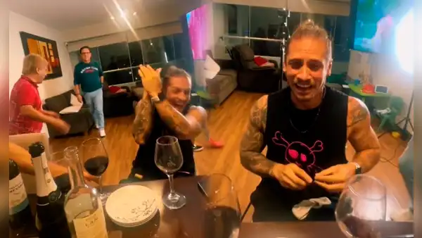 Nico Ponce celebra con integrantes de "El gran chef" y recibe curiosa cábala de cumpleaños