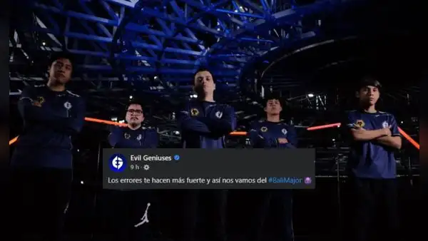 Evil Geniuses es eliminado de la Bali Major de Dota 2 sin victoria alguna: "Los errores te hacen fuerte"