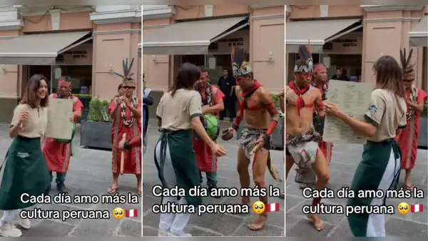 Venezolana baila música de la selva y saca pasos prohibidos en centro de Lima: “Buen ritmo”