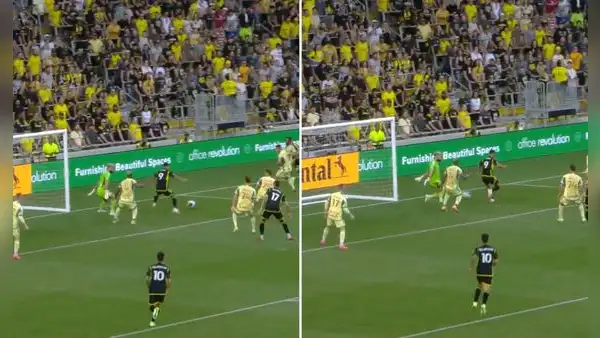 Colombiano Cucho Hernández anotó espectacular golazo de taco en la MLS y se volvió viral