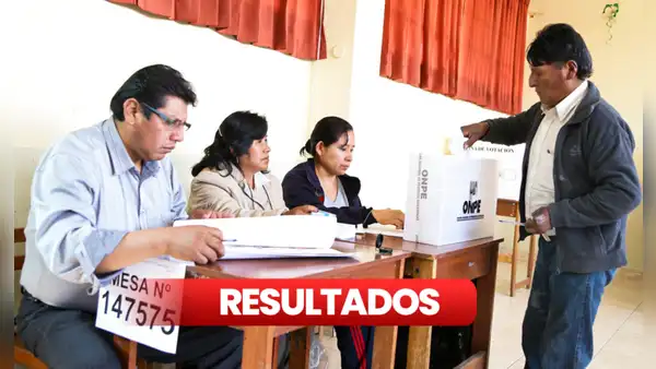 ONPE: Resultados de las Elecciones Complementarias 2023 de este domingo