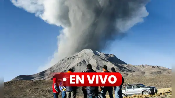 Volcán Ubinas EN VIVO: reportan nueva explosión y movimiento de fluidos cerca al cráter