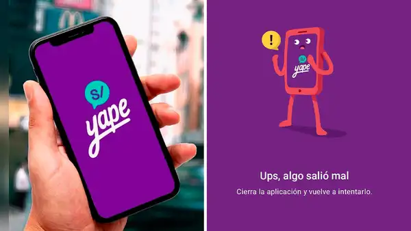 Caída de Yape: usuarios reportaron que app de transferencia presentó fallas