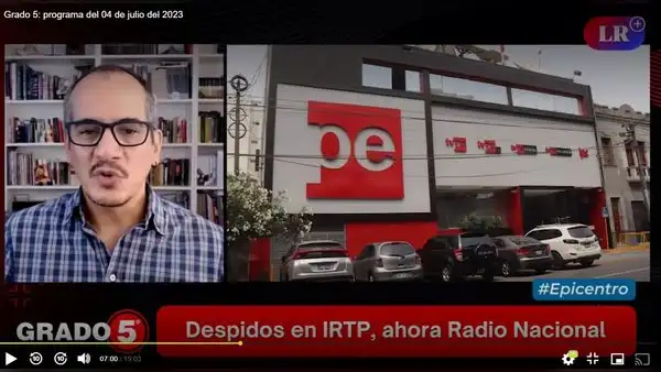 Gómez Fernandini: “Siguen los despidos en el IRTP, ahora le tocó a Radio Nacional”