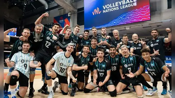 VNL 2023: Argentina vence 3-0 a Alemania y se clasifica a los cuartos de final