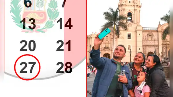 ¿El jueves 27 de julio es feriado o día no laborable por Fiestas Patrias en Perú?