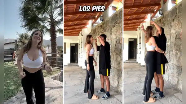 Peruano enseña a bailar cumbia de Armonía 10 a su novia extranjera: “Lista para el Huaralino”