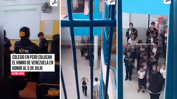Colegio de SMP coloca himno de Venezuela para que alumnos conmemoren el día de su independencia