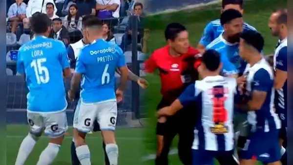 Alianza vs. Cristal: así fue el tenso momento que protagonizaron Ricardo Lagos y Jesús Pretell
