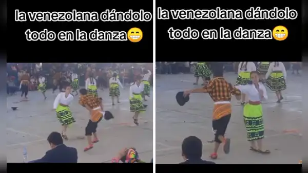 Extranjera asombra en redes al bailar huaino en Apurímac: "La venezolana dándolo todo"