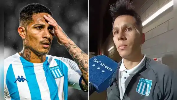 Capitán de Racing habló tras inesperada salida de Guerrero: "Le agradecimos mucho el compromiso"