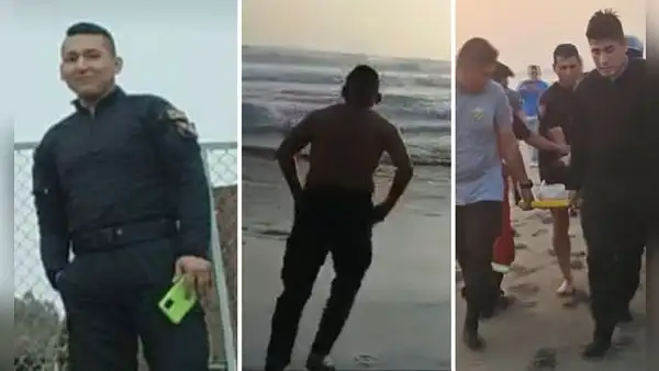 Huacho: sereno rescató a una familia de morir ahogada, pero desapareció mar adentro