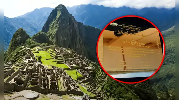 Placa de oro y pergamino que reconocen a Machu Picchu como maravilla del mundo se han perdido: "¡Escándalo mundial!"