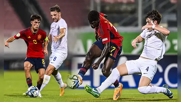 ¡En la cima! España clasificó como primero de grupo a las semifinales del Europeo Sub-19