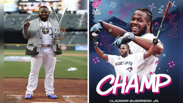El dominicano Vladimir Guerrero Jr. ganó el Home Run Derby 2023 tras vencer a Randy Arozarena