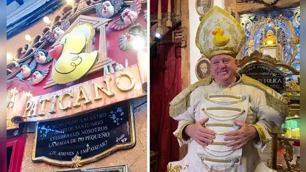 El Paticano, el sorprendente lugar donde los patos de hule son objetos de culto
