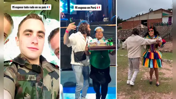 Joven dejó el ejército de Francia por amor al Perú: “Ahora es experto en cumbia y comida"