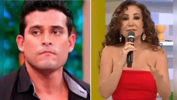 Christian Domínguez iba a entrevistar a Sergio George, pero Janet Barboza lo reemplazó