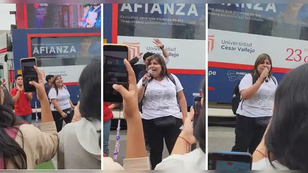 Estudiante de la UCV sorprende con su voz y redes estallan: "Que deje la carrera"