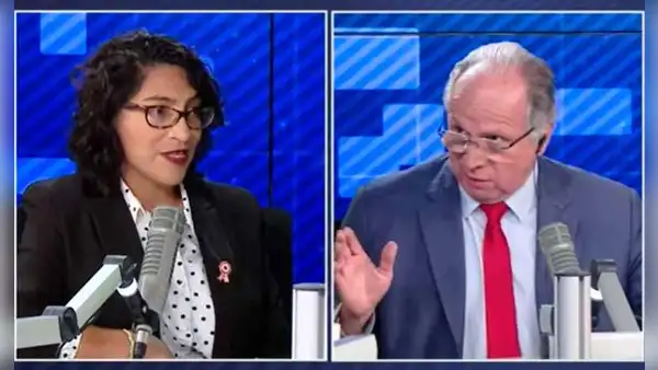 Ministra Urteaga: “Reconozco que fue un error la reunión con La Resistencia, pero aquí estoy dando la cara”