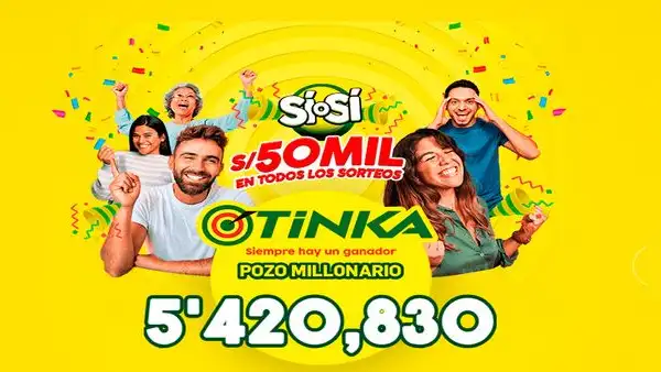 La Tinka HOY 12 de julio de 2023: revisa el sorteo, los resultados, los premios y más
