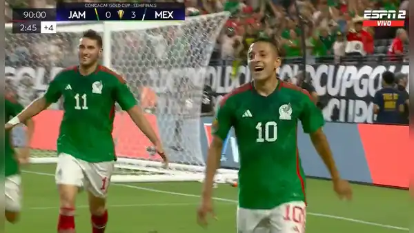 ¡A la final! México goleó 3-0 a Jamaica y aseguró su pase a la final de la Copa Oro 2023 ante Panamá