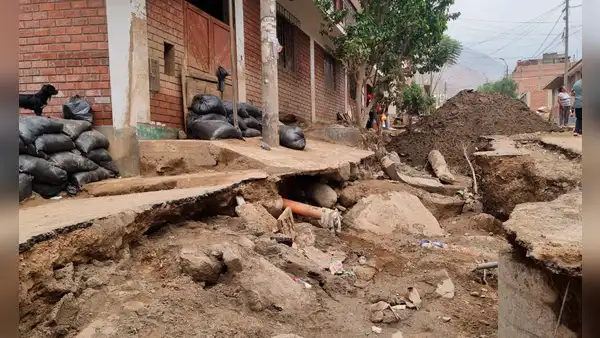 Chaclacayo: más de 800 familias en peligro ante proximidad de lluvias y huaicos por fenómeno El Niño
