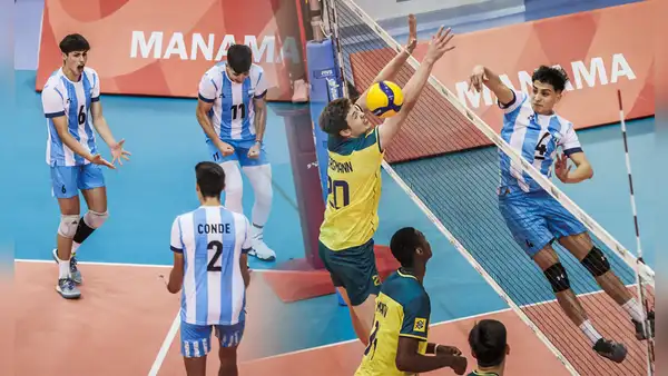 ¡Triunfazo! Argentina aplastó por 3-0 a Brasil y pasó a semifinales del Mundial de Vóley Sub-21